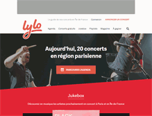 Tablet Screenshot of lylo.fr